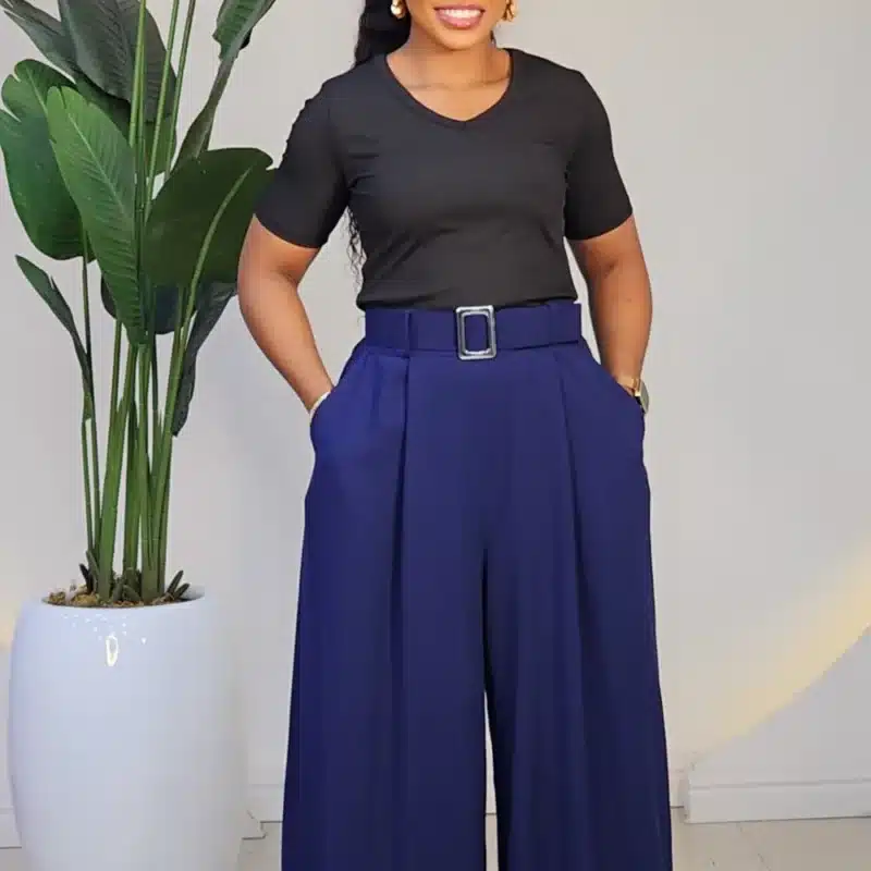 CASEMENT PLEAT PALAZZO PANT 3012