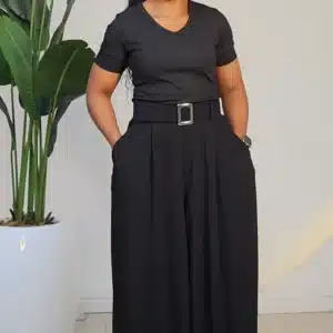 CASEMENT PLEAT PALAZZO PANT 3012 - Image 2