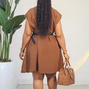 FLARE SHORT DRESS 3012 - Image 10