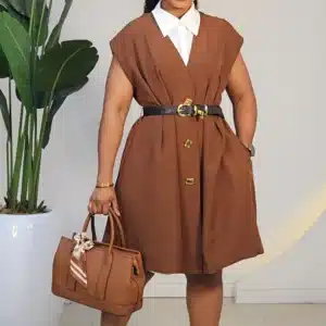 FLARE SHORT DRESS 3012 - Image 5