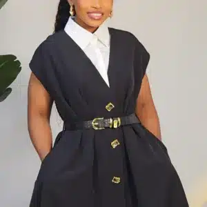 FLARE SHORT DRESS 3012 - Image 6