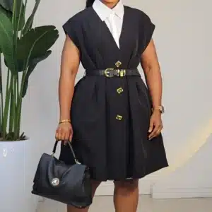 FLARE SHORT DRESS 3012 - Image 9