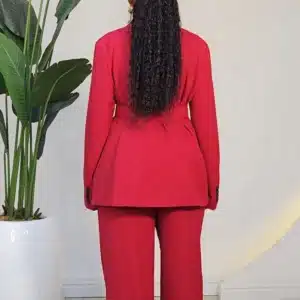 FRONT DRAPE BLAZERS & PANT SET 0301A - Image 9