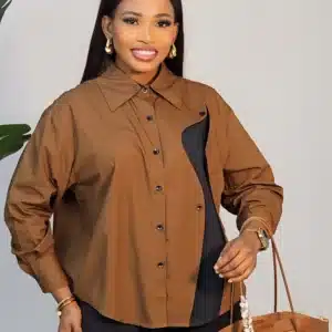 SIDE 2-TONE BUTTON SHIRT 1198 - Image 2