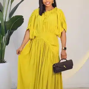 ASYMMETRIC MAXI DRESS 861 - Image 2