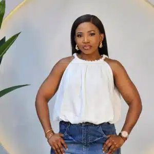 BUBBLE HEM PLEATED NECK TOP 8808 - Image 6