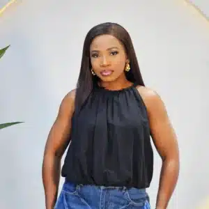 BUBBLE HEM PLEATED NECK TOP 8808 - Image 7