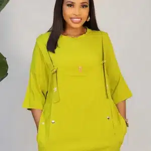 DUNGAREE DRESS 0302 - Image 3