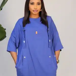 DUNGAREE DRESS 0302 - Image 4