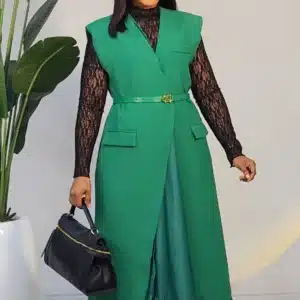 FRONT DRAPE DRESSS 2102 - Image 8