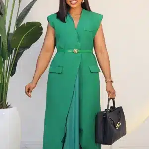 FRONT DRAPE DRESSS 2102 - Image 6