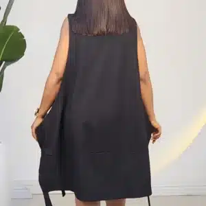 ONE BUTTON KIMONO JACKET 7389 - Image 3