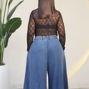 PALAZZO MOM JEANS 607 - Image 5