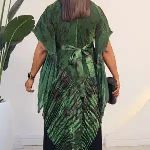PRINT MIYAKE TOP & PLEAT PANT SET 2102 - Image 11