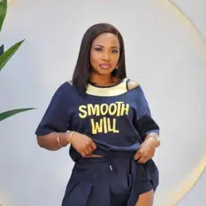 SMOOTH WILL FRONT INSCRIBED TOP & PLEAT SKIRT SET 2575 - Image 2