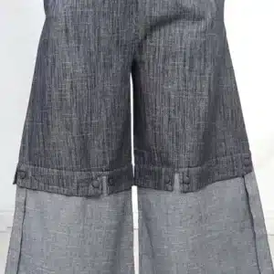 2-TONE CULOTTE MOM JEANS 69319 - Image 4