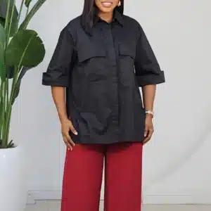 BOLD TURN UP FRONT POCKET SHIRT 2103A - Image 6