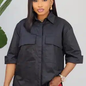 BOLD TURN UP FRONT POCKET SHIRT 2103A - Image 3