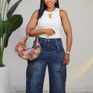 CARGO BARREL JEANS 8700