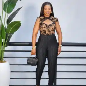 FLORAL MESH OPEN CHEST CORSET TOP - Image 3