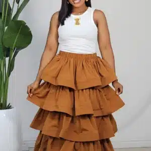 LAYERS MAXI SKIRT 9384 - Image 2