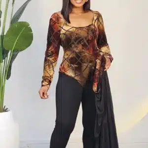 MESH GYPSY 2IN1 SKIRT & BODYSUIT - Image 2