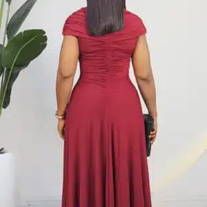 RUCH CAPE EVENING DRESS 2703A - Image 6