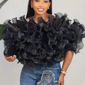 RUFFLE TUBE TOP 918 - Image 2