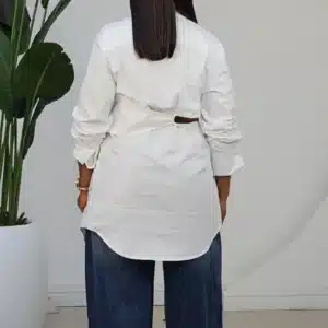 SIDE CUT OUT KNOT SHIRT 2303A - Image 3