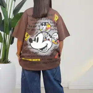 STUDDED FRONT CHARACTER TSHIRT 6983 - Image 6