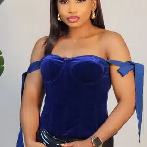 VELVET CORSET TOP 3523 - Image 10