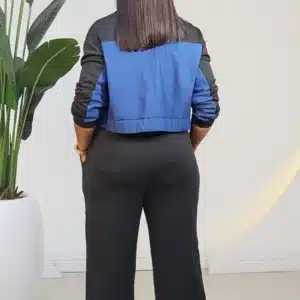 2-TONE DENIM TRACKSUIT SET 0904A - Image 3