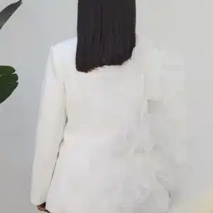 SIDE RUFFLE BLAZER 9493 - Image 5