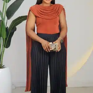 COWL FRONT BACK DRAPE TOP 2538 - Image 5