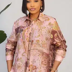 PATTERN FLORAL SHIRT 8901