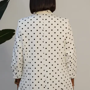 POLKA DOT BOYFRIEND BLAZERS 1505A - Image 12