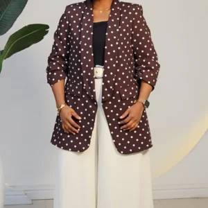 POLKA DOT BOYFRIEND BLAZERS 1505A - Image 9