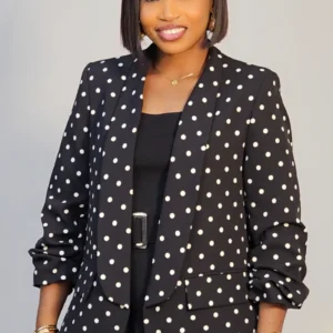 POLKA DOT BOYFRIEND BLAZERS 1505A - Image 5