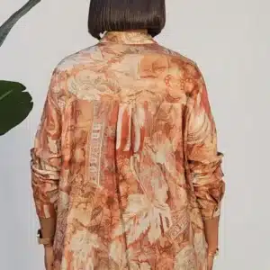 PRINT STUD EMBROIDERY FRONT SHIRT 2701 - Image 6