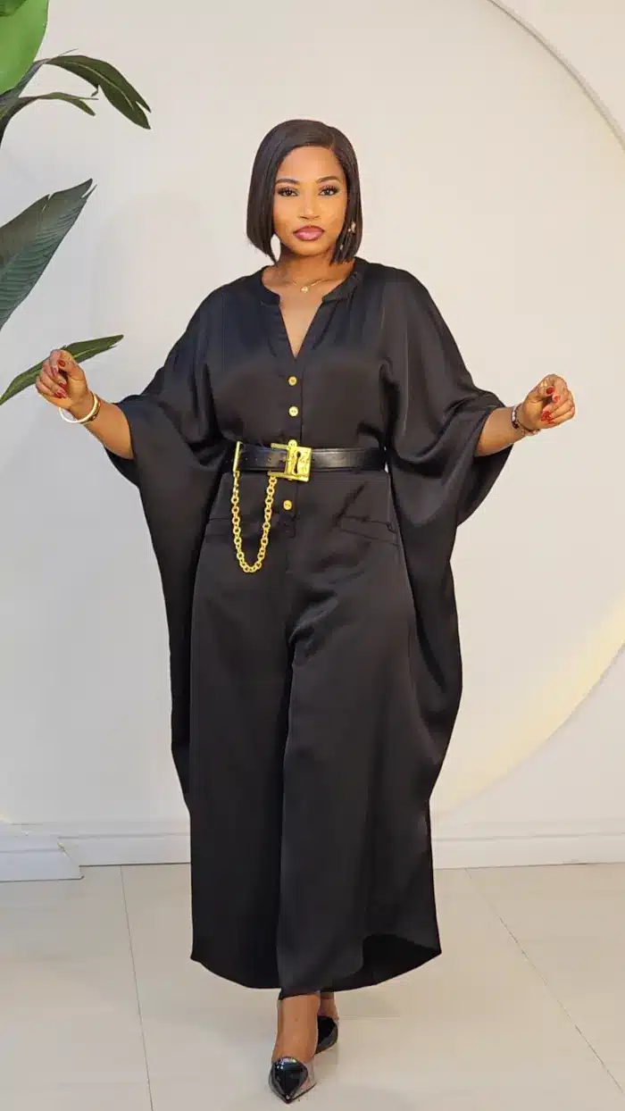 SATIN BELTED ROMPER JUMPSUIT 2205A1