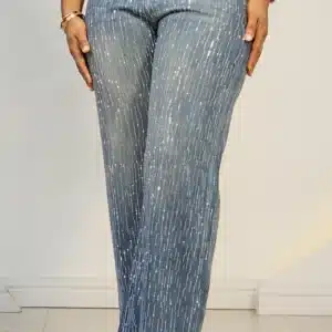 STUDDED MOM JEANS 9836 - Image 4