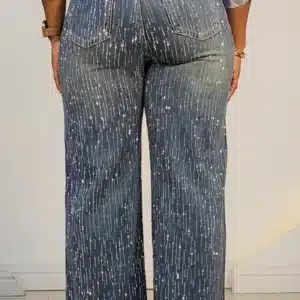 STUDDED MOM JEANS 9836 - Image 3