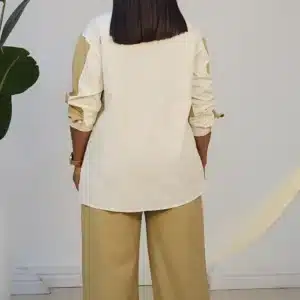 2-TONE INNER STRIPE SHIRT & PANT SET 1906 - Image 7