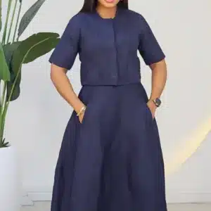 BANDAGE FLARE DRESS & JACKET SET 250263B