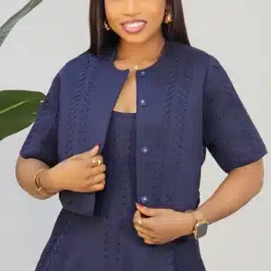 BANDAGE FLARE DRESS & JACKET SET 250263B - Image 3