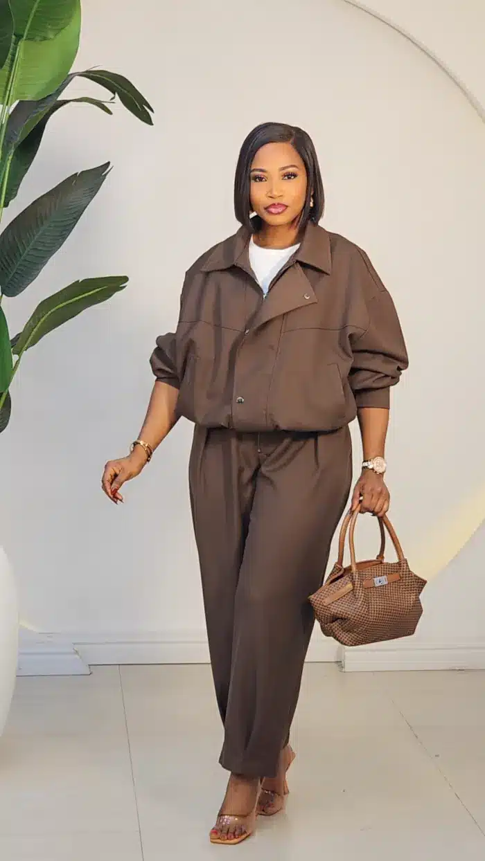 BUMPER JACKET & BARREL PANT SET 1206