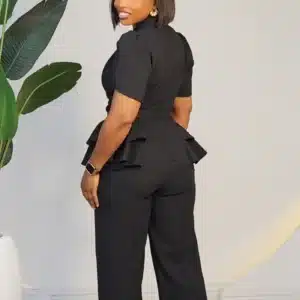 DOUBLE SIDE PEPLUM JUMPSUIT 0606 - Image 5