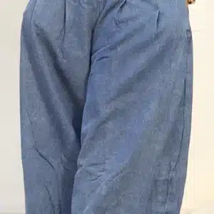 DRAW STRINGS WAIST CULOTTES JEAN 2529 - Image 2