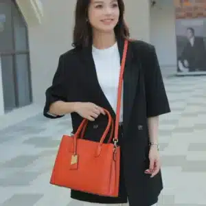 LEATHER HANDLE MEDIUM SIZE BAG 98538 - Image 5