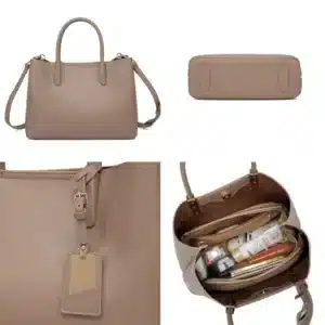 LEATHER HANDLE MEDIUM SIZE BAG 98538 - Image 8